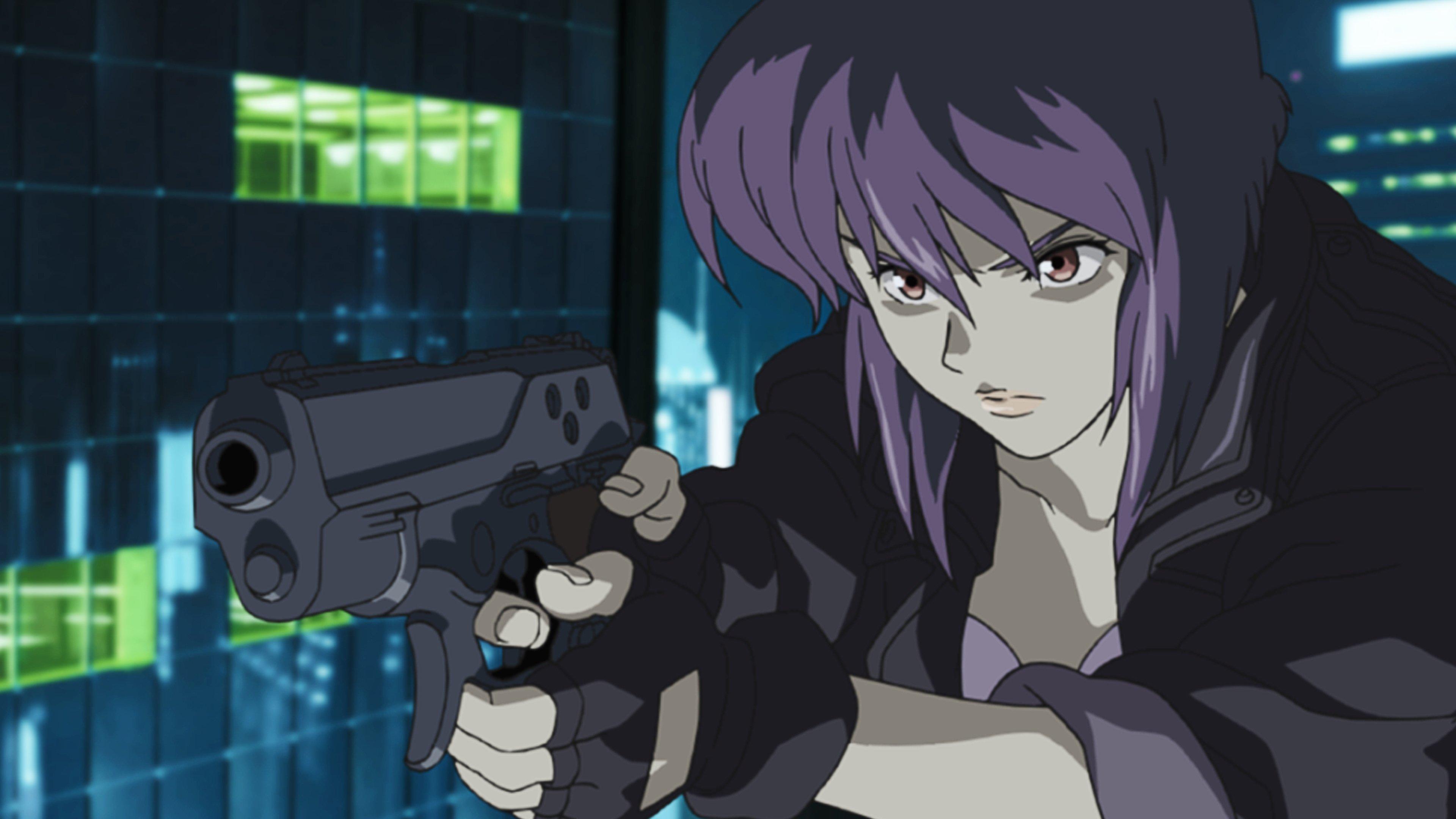 Ghost in the Shell: Stand Alone Complex - The Laughing Man 2005 movie scene