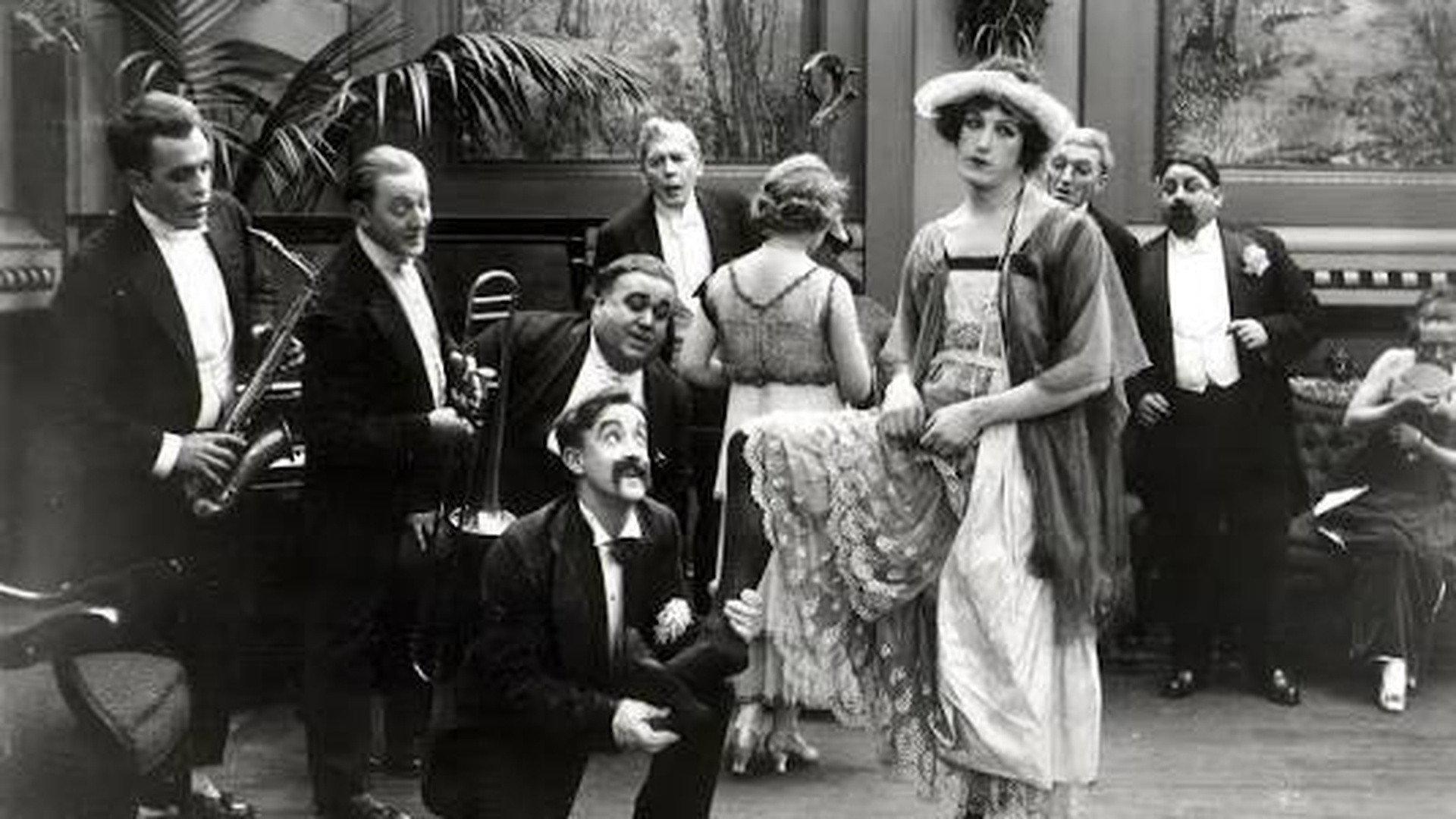 Kicked Out 1918 movie scene