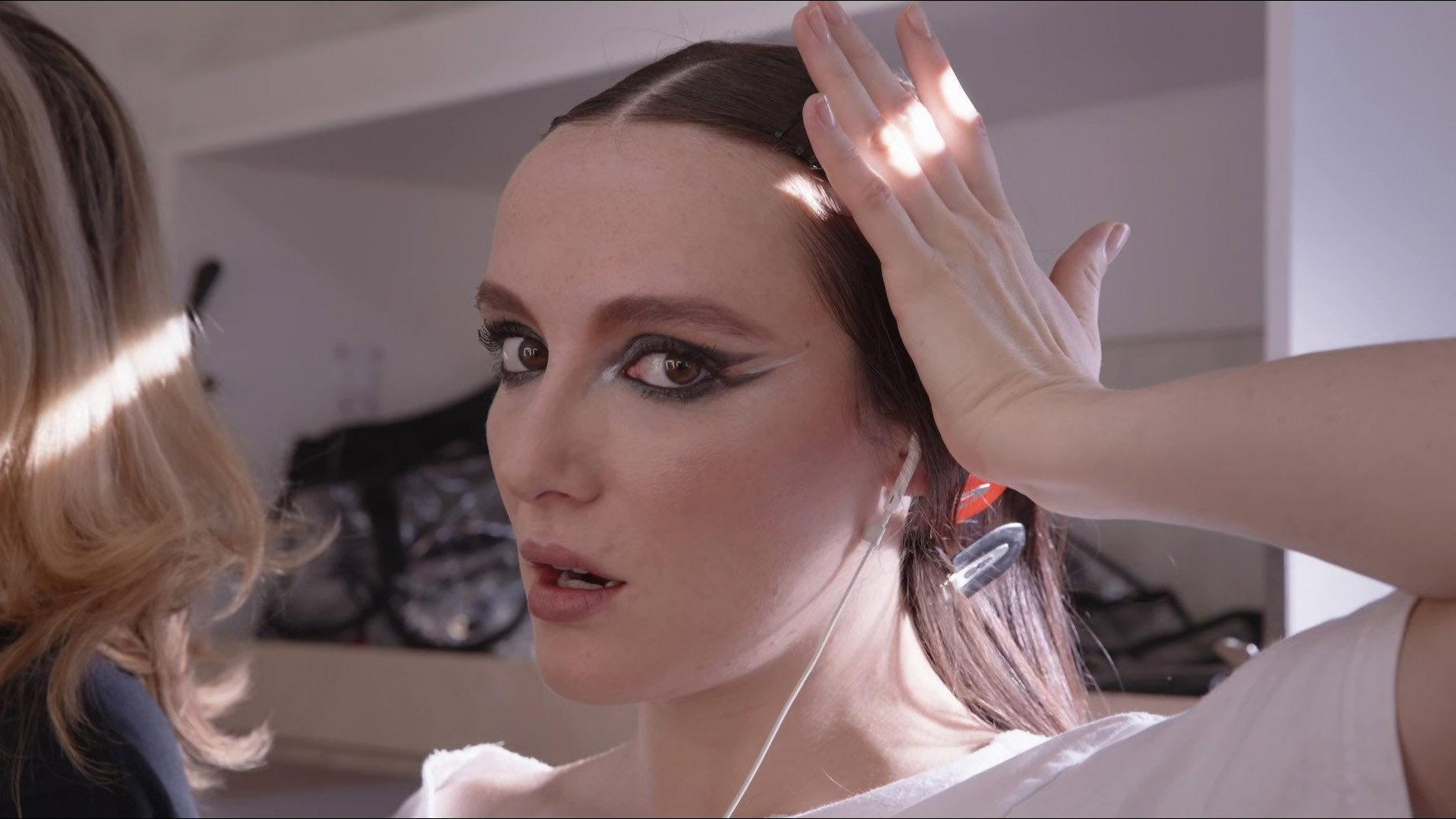 Making 'Red Rooms' 2024 movie scene