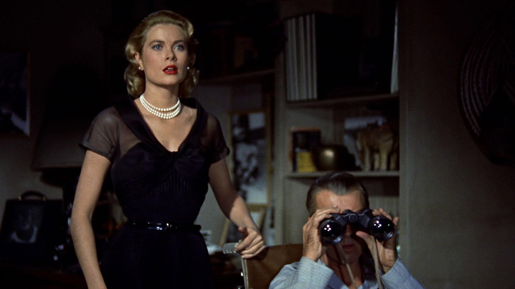Rear Window 1954 movie scene