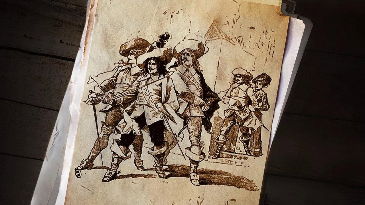 The True History of the Musketeers 2023 movie scene