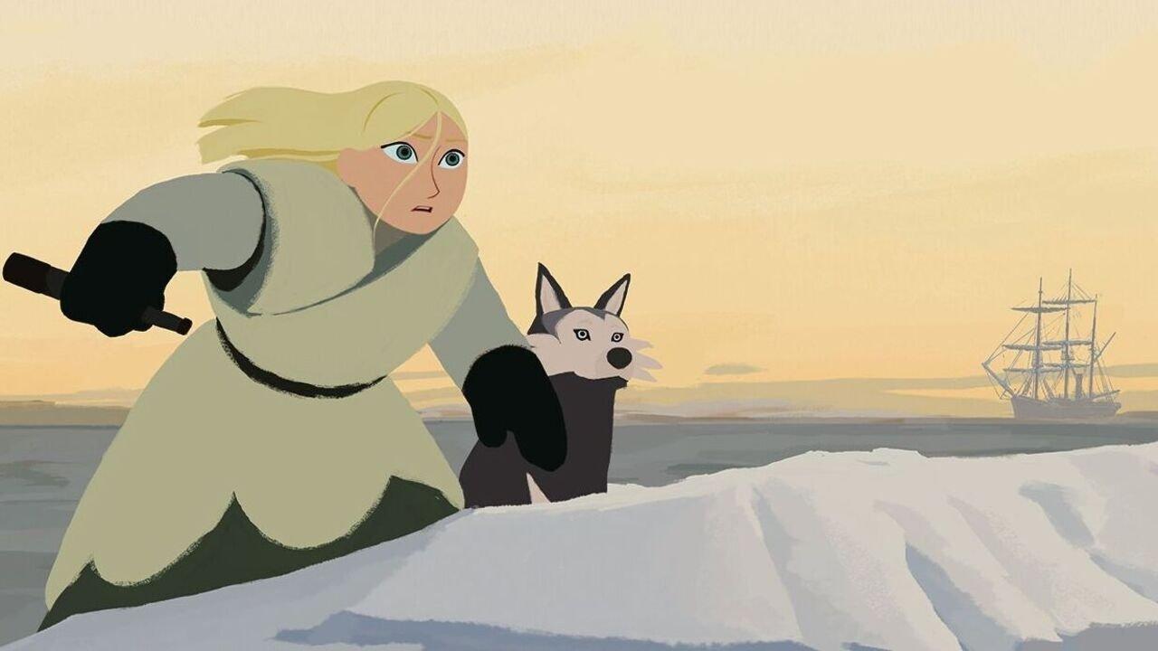 Long Way North 2015 movie scene