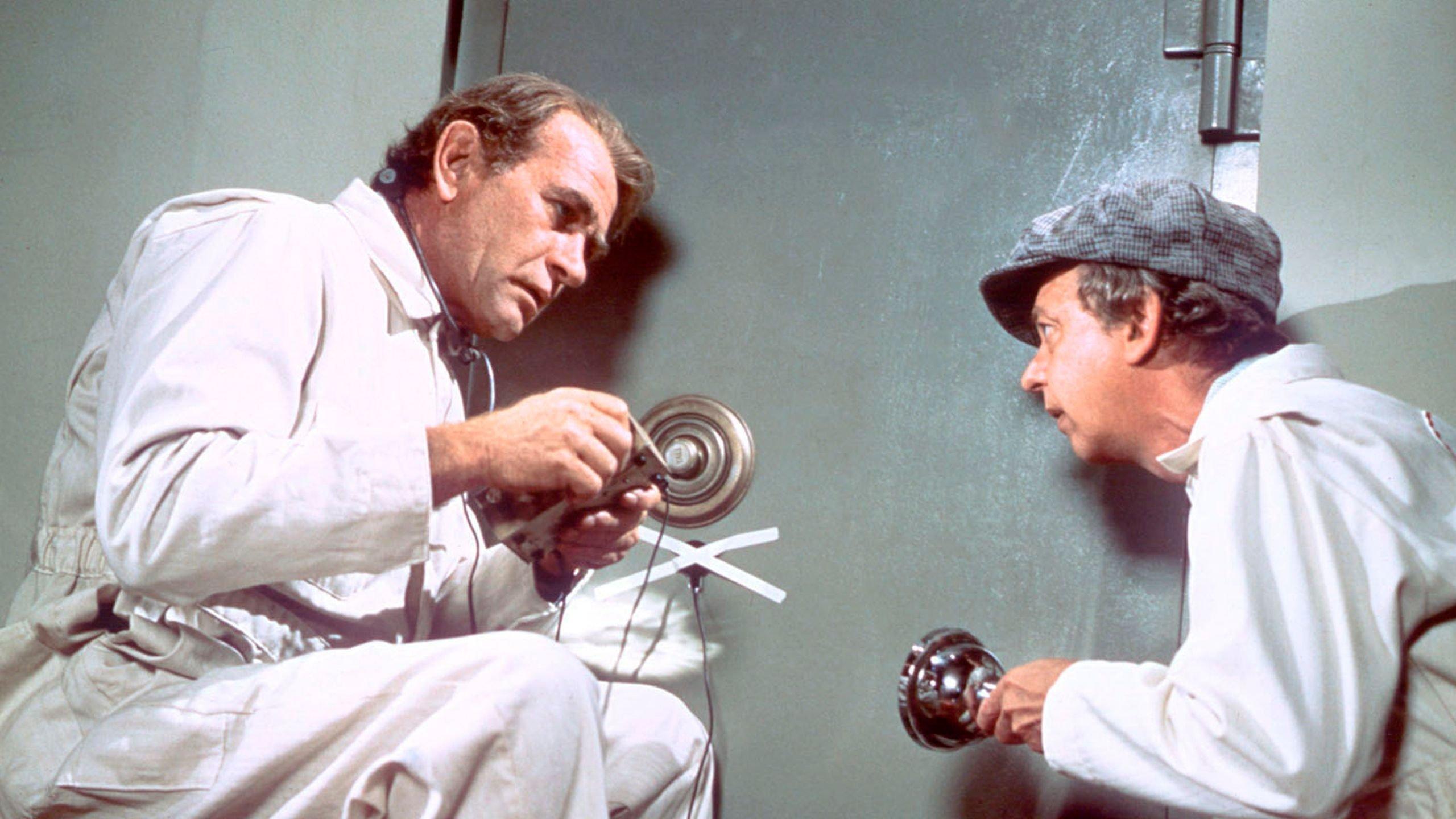 No Deposit, No Return 1976 movie scene