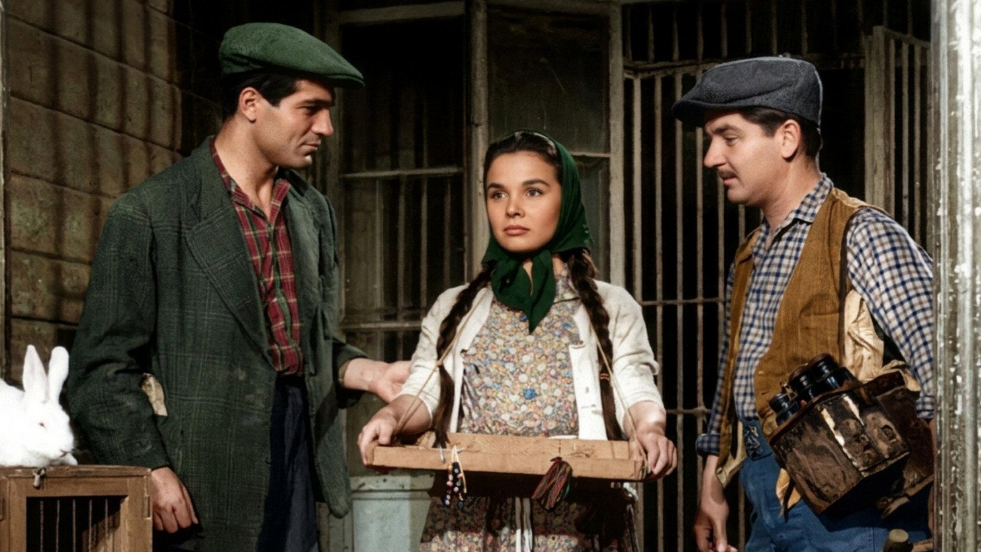 Three Friends 1958 movie scene