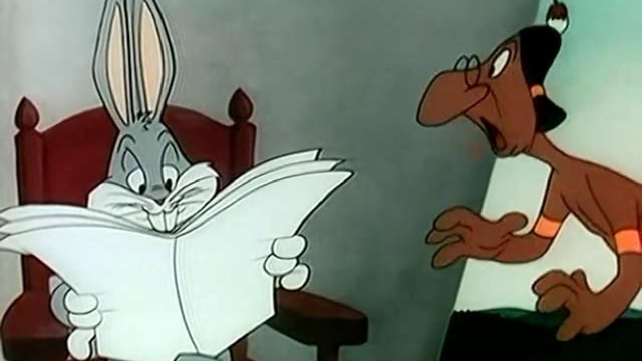 A Feather in His Hare 1948 movie scene