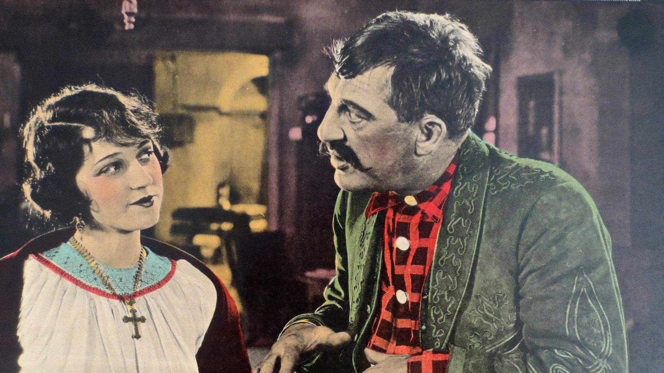 The Broken Wing 1923 movie scene