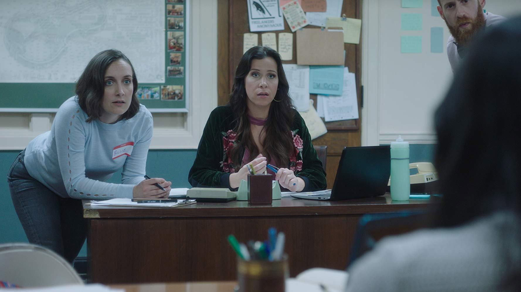 Freelancers Anonymous 2018 movie scene