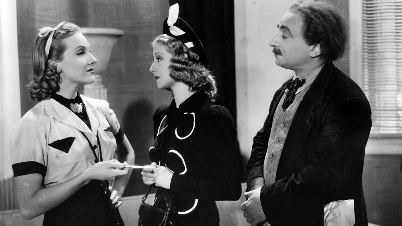 La modelo y la estrella 1939 movie scene