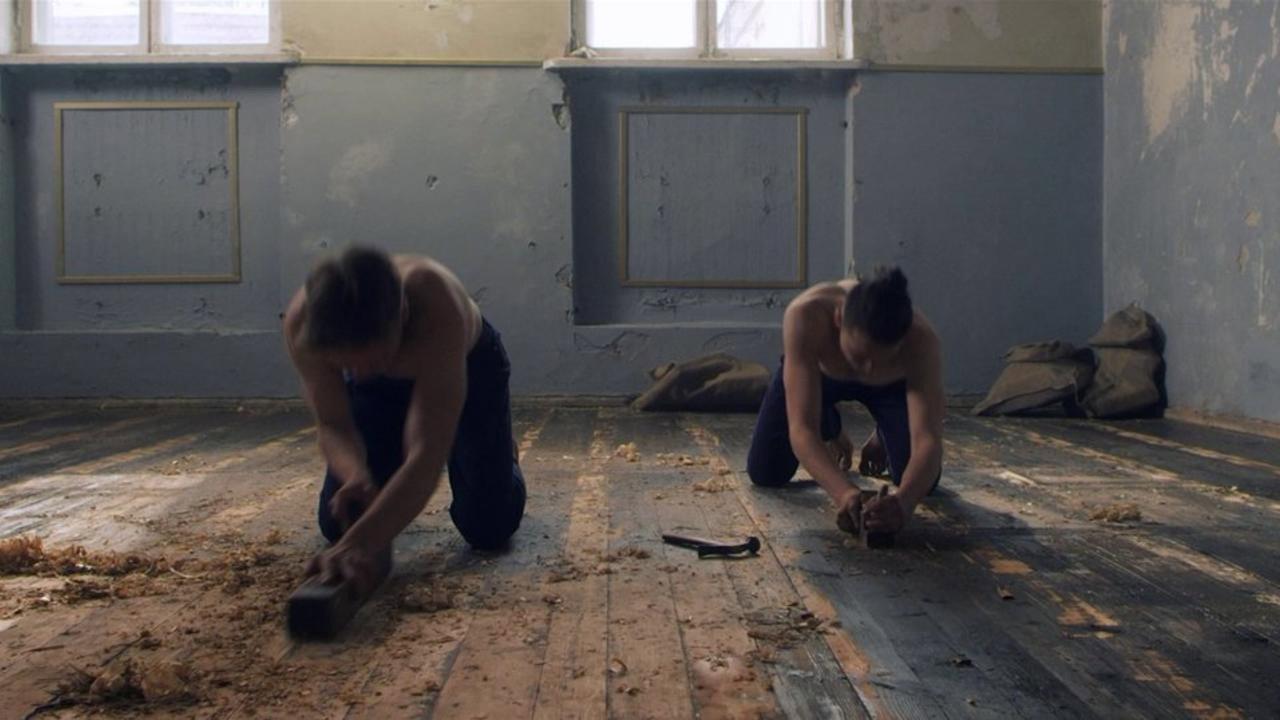 Floor Scrapers 2014 movie scene