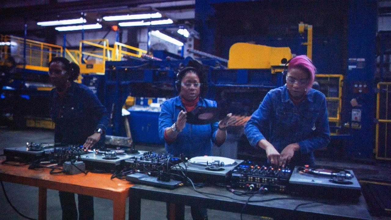 Black to Techno 2019 movie scene