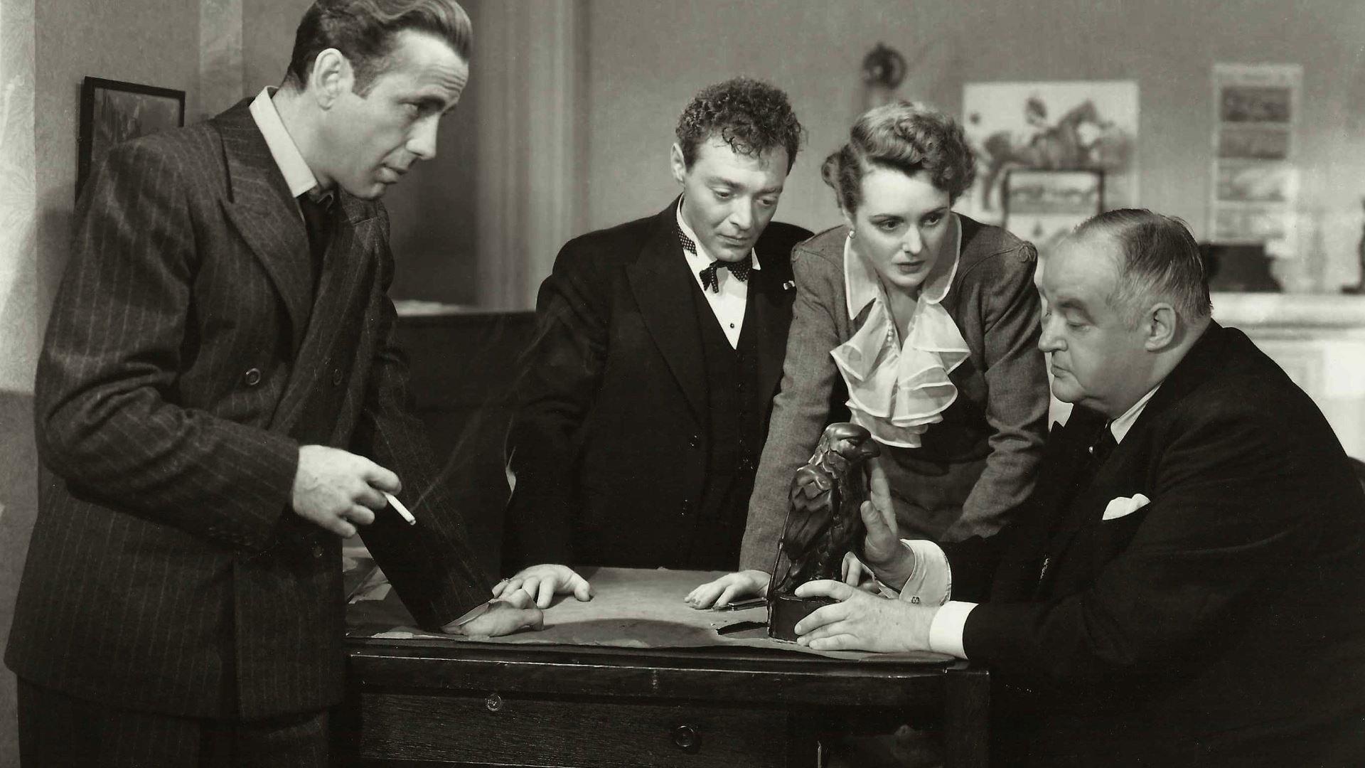 The Maltese Falcon 1941 movie scene