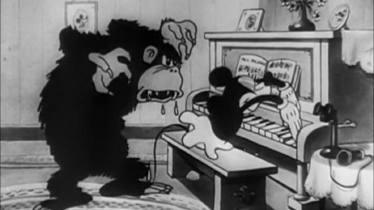 The Gorilla Mystery 1930 movie scene