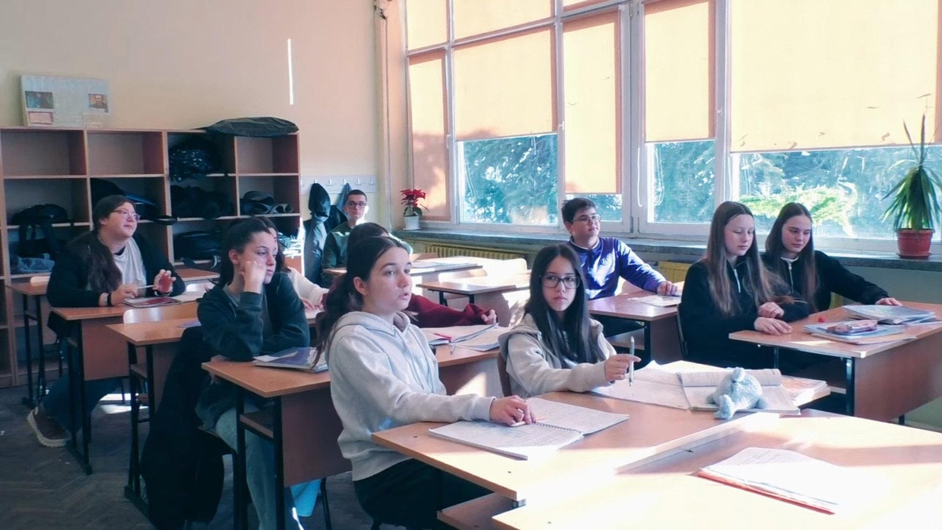 7th Grade 2025 movie scene