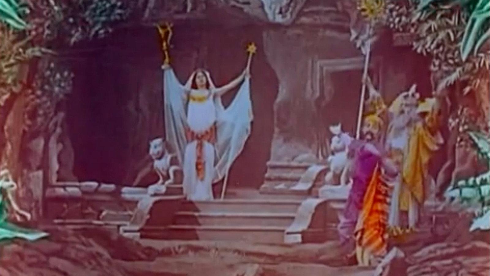 The Palace of the Arabian Nights 1905 movie scene