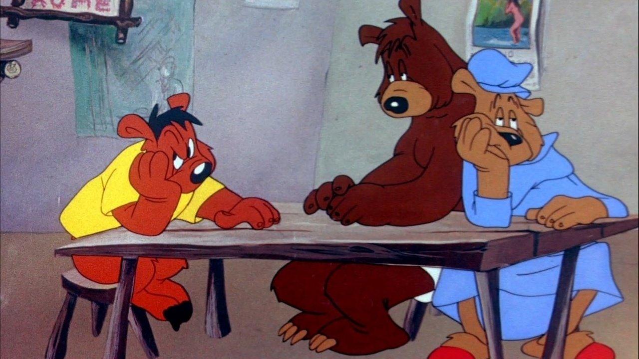 Bugs Bunny and the Three Bears 1944 movie scene