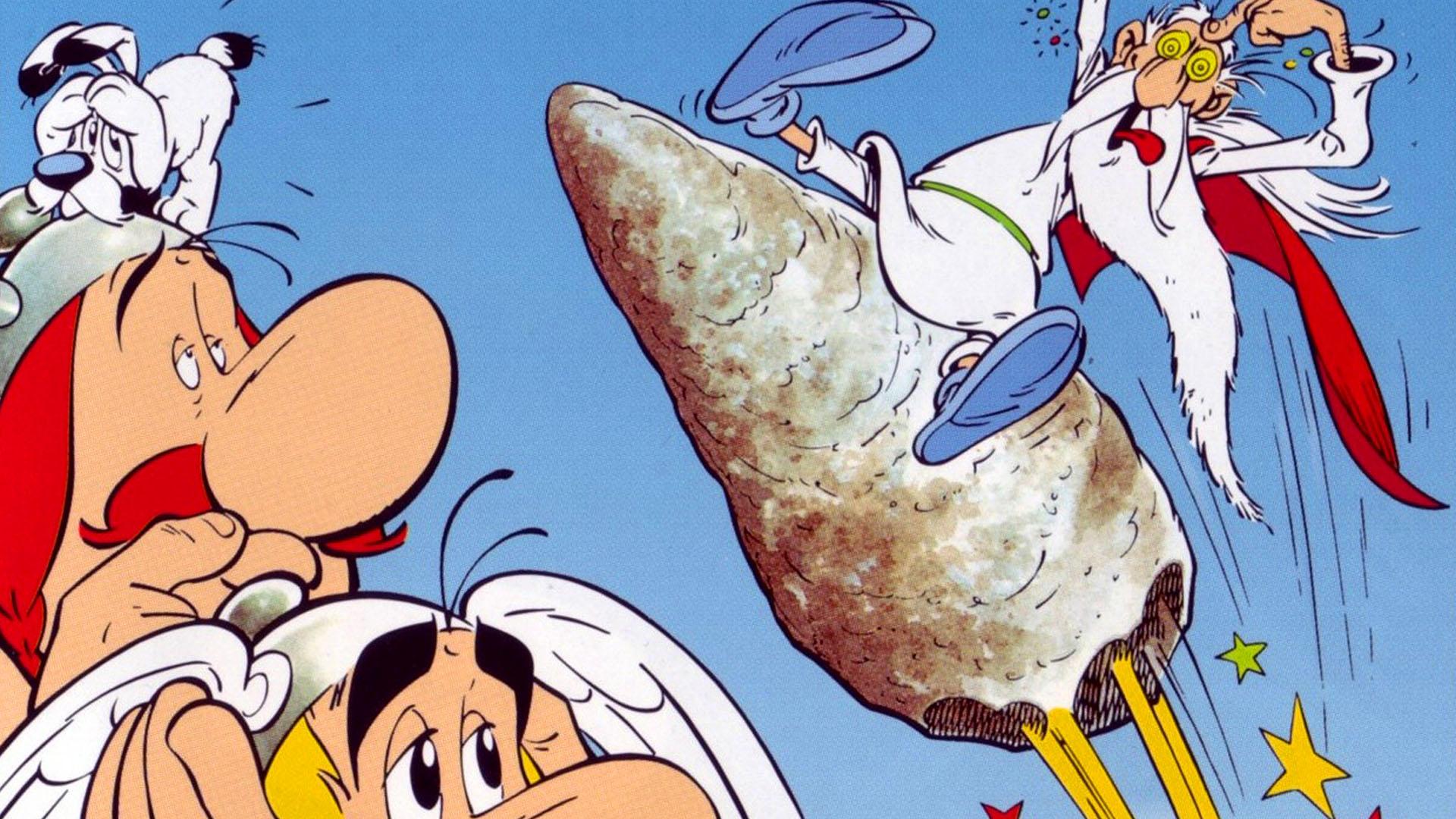 Asterix and the Big Fight 1989 movie scene