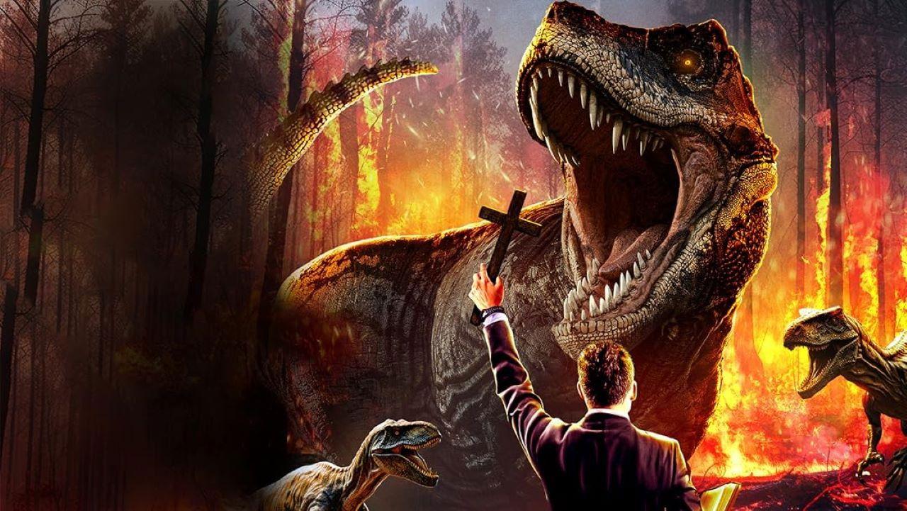 Jurassic Exorcist 2024 movie scene