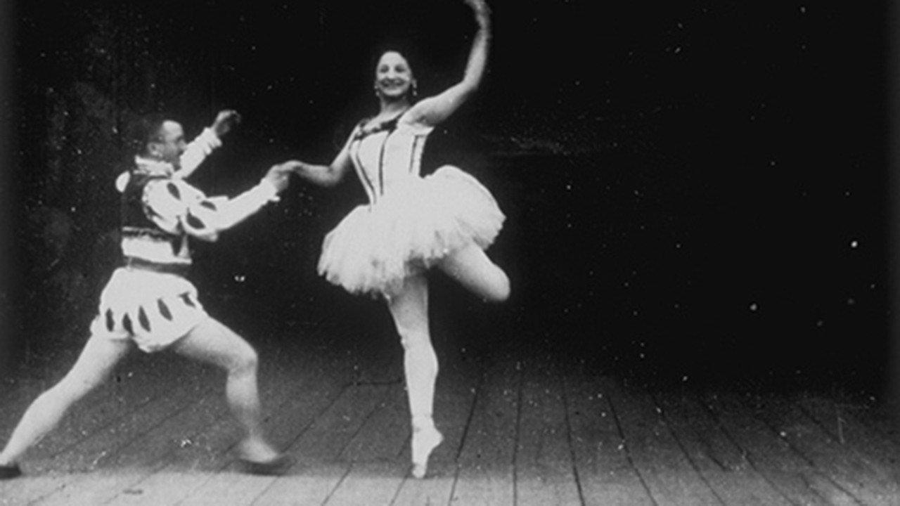 Dance on Stage (Pas de Deux) 1896 movie scene