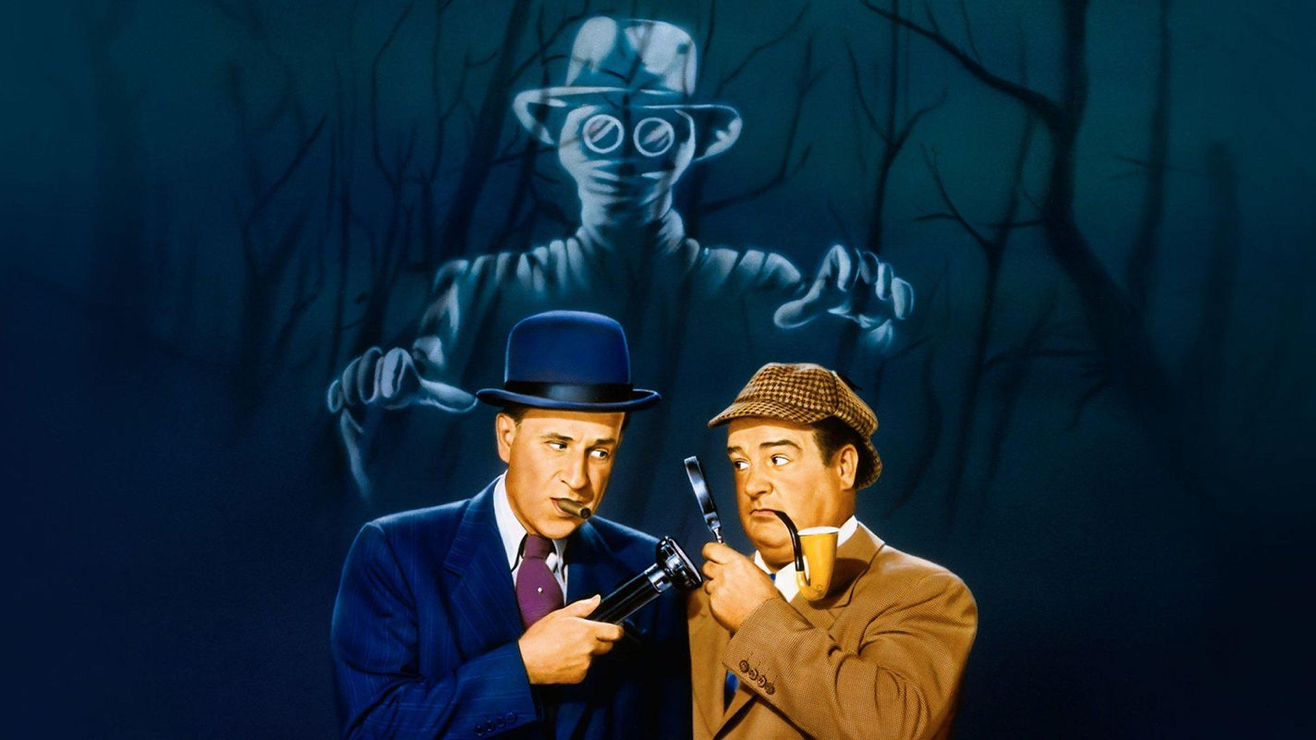 Bud Abbott and Lou Costello Meet the Invisible Man 1951 movie scene