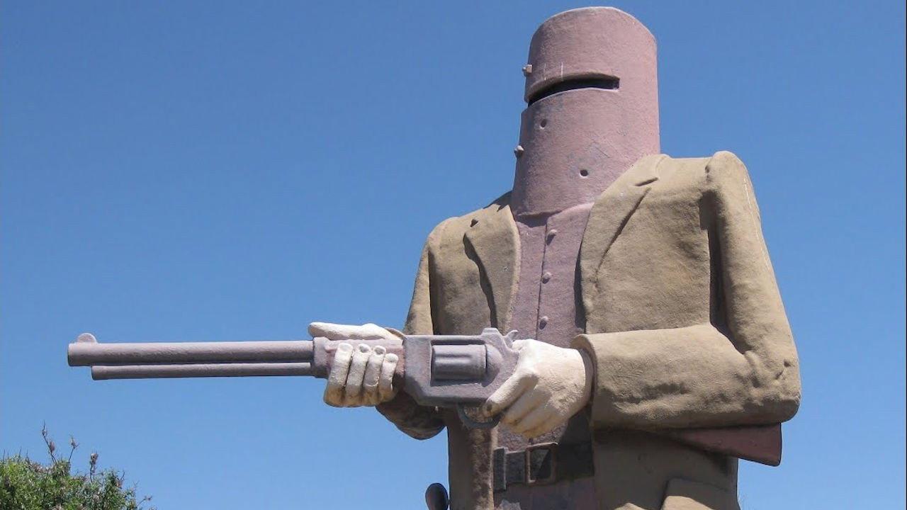 Ned Kelly Uncovered 2009 movie scene