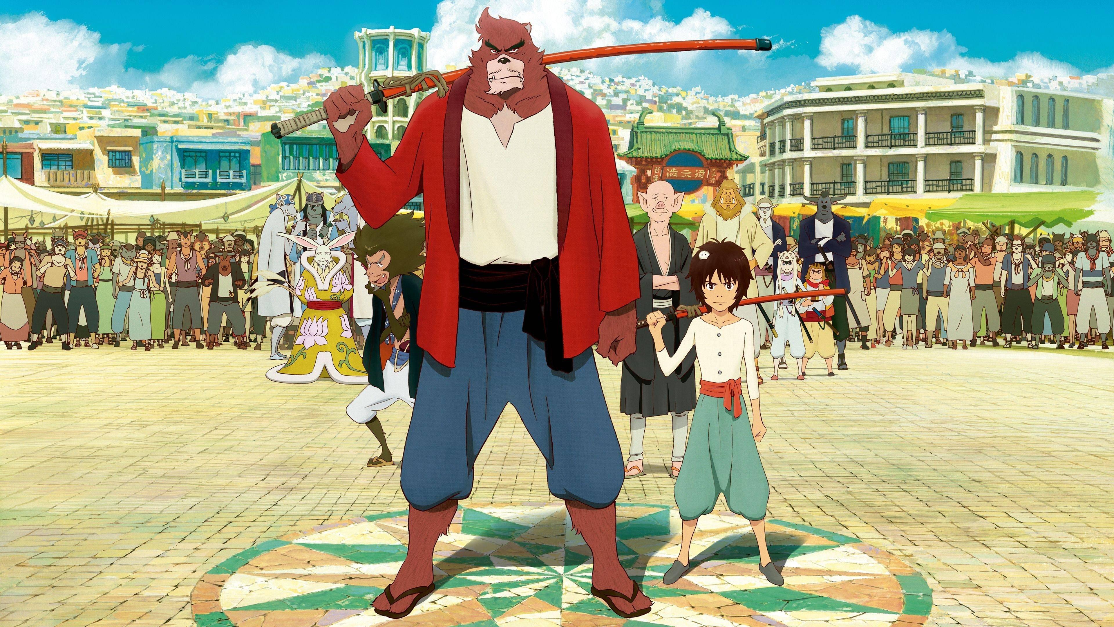 The Boy and the Beast 2015 movie scene