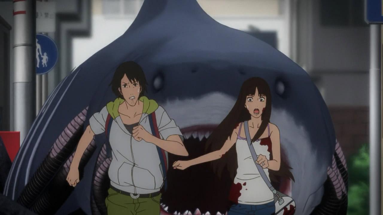 Gyo: Tokyo Fish Attack 2012 movie scene