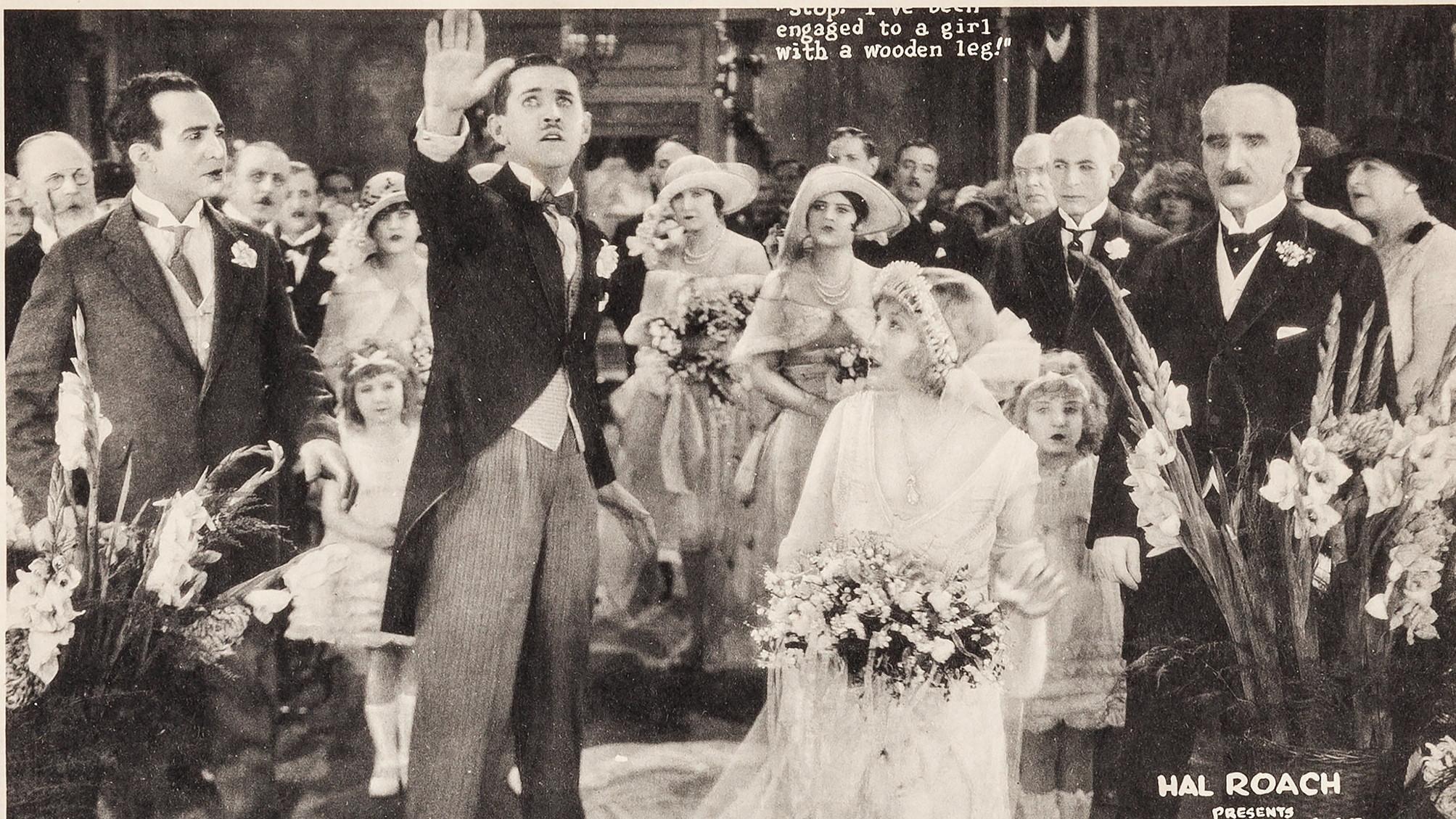 His Wooden Wedding 1925 movie scene