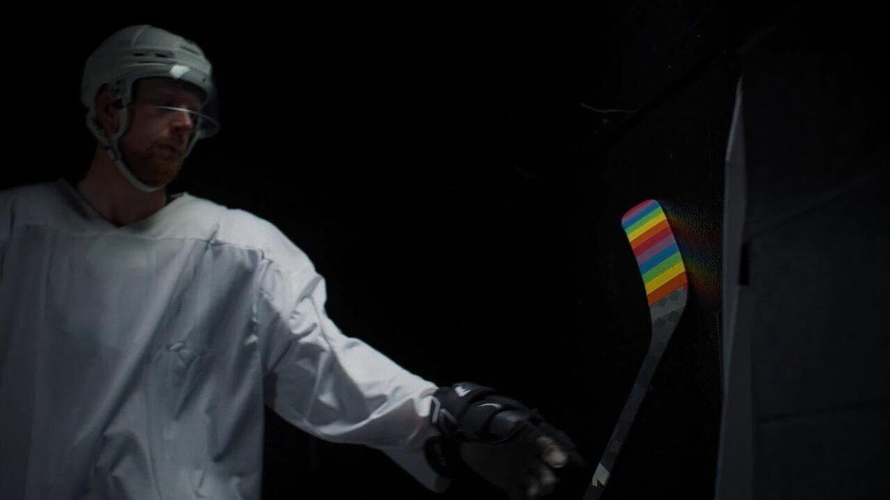 The Hockey Player 2026 movie scene