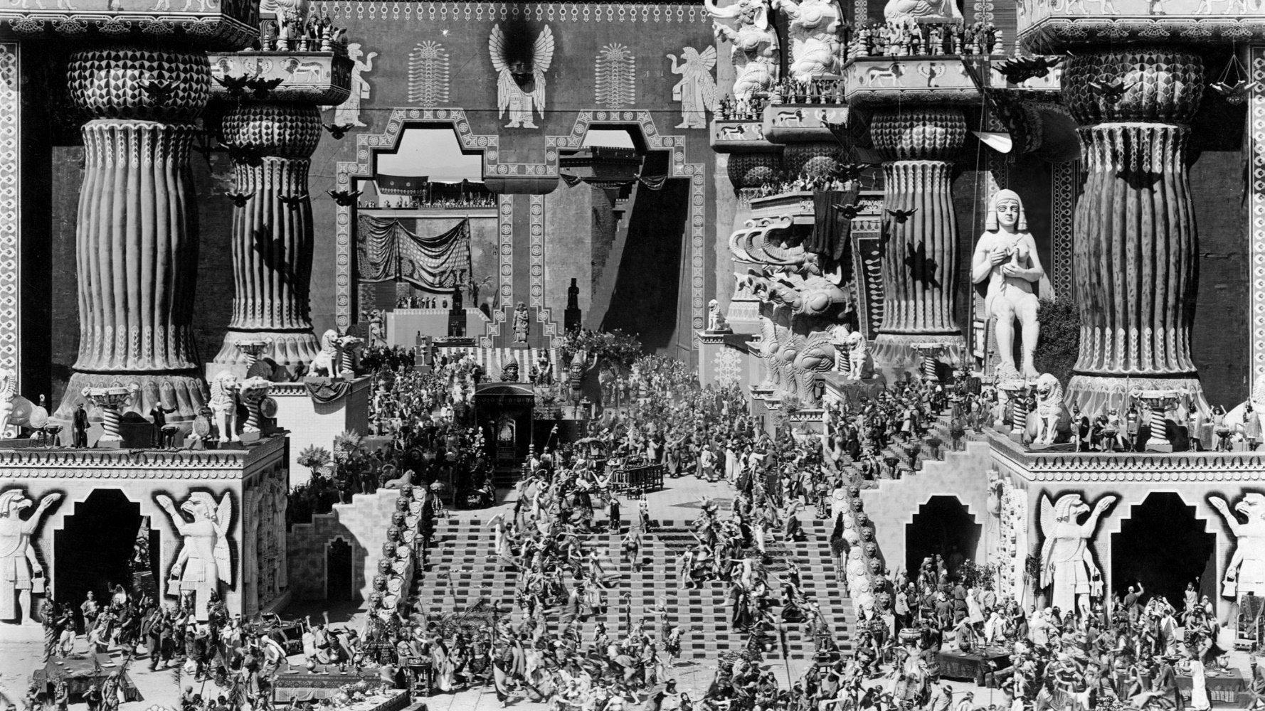 Intolerance: Love's Struggle Throughout the Ages 1916 movie scene