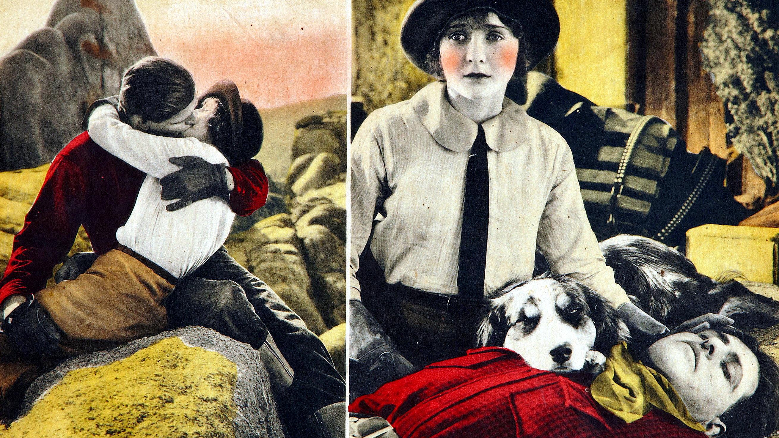 The White Outlaw 1925 movie scene