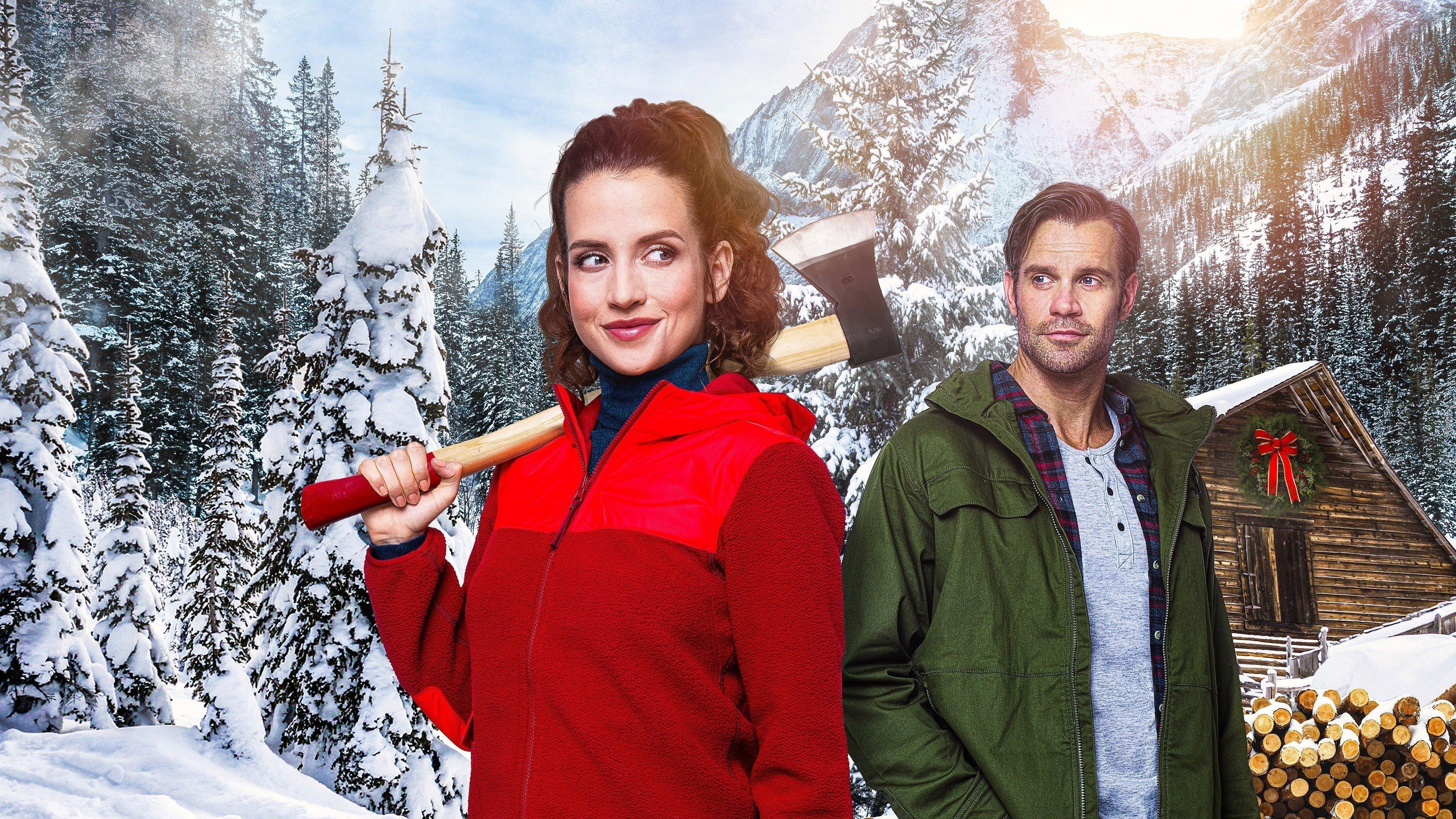 Christmas in the Rockies 2020 movie scene