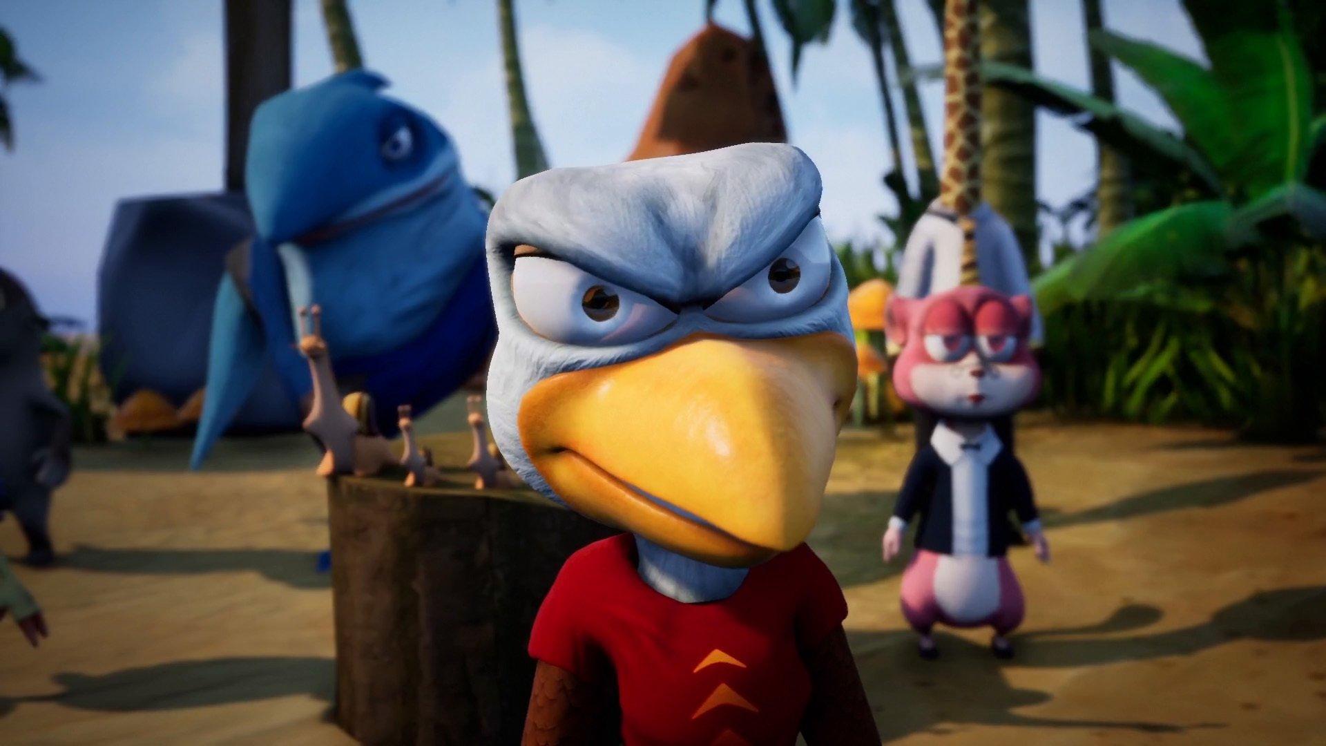 Crazy Birds 2019 movie scene