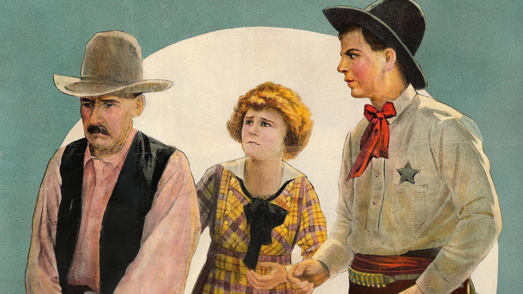 The Sheriff's Oath 1920 movie scene
