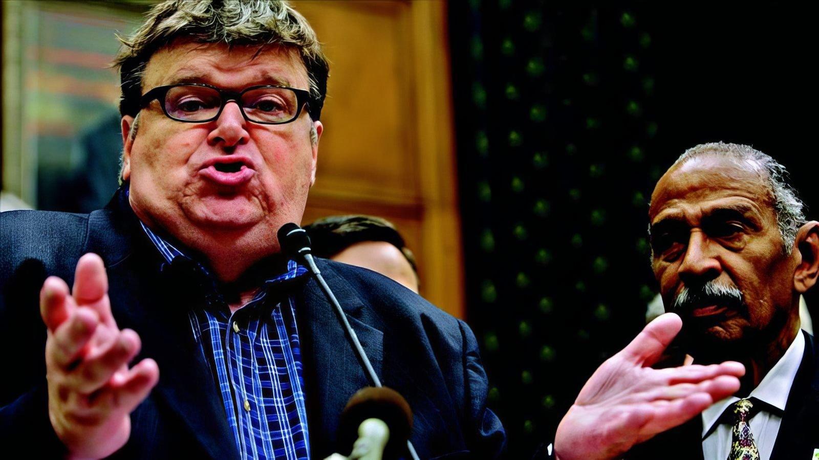 Michael Moore Hates America 2004 movie scene