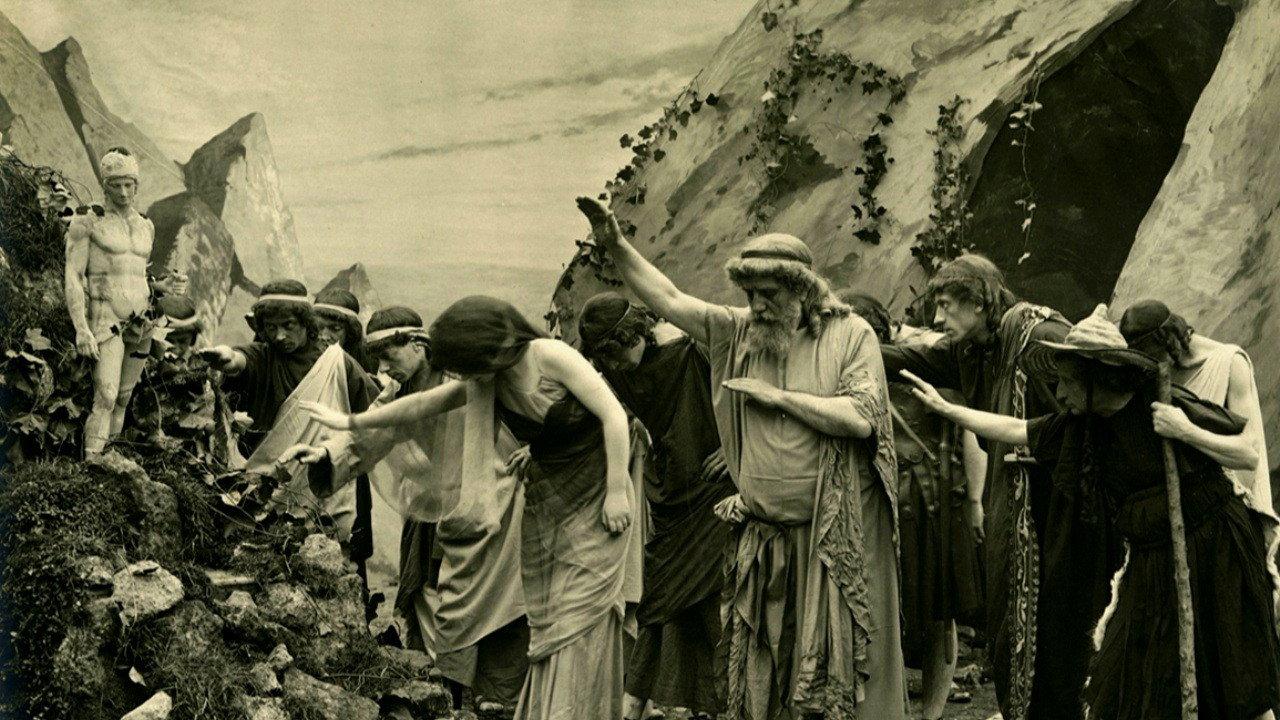 The Return of Ulysses 1909 movie scene