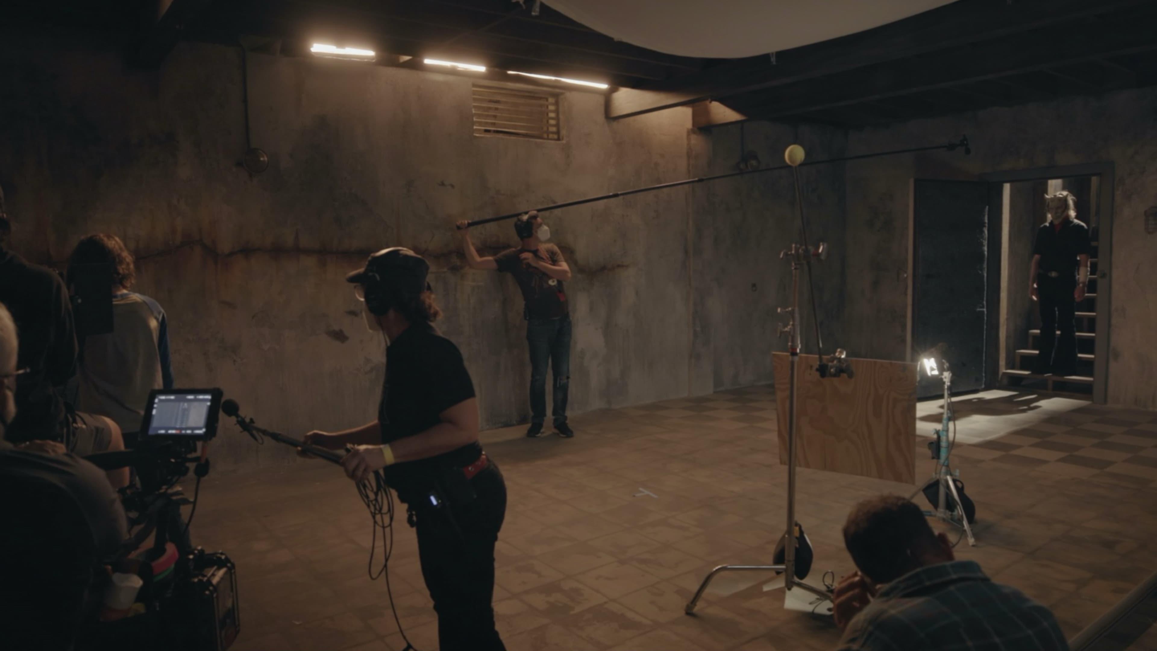 Answering the Call: Behind the Scenes of The Black Phone 2022 movie scene