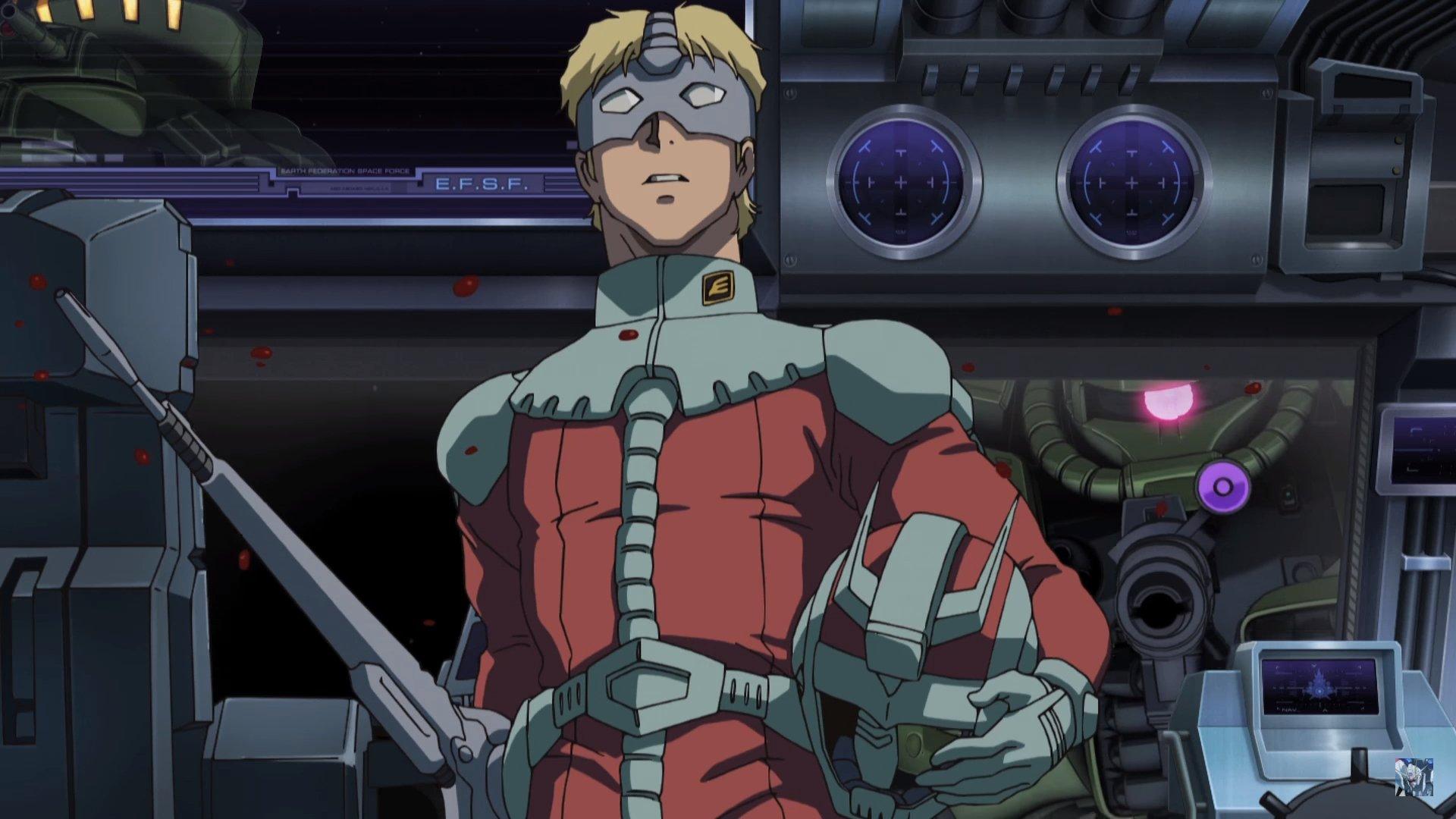 Mobile Suit Gundam: The Origin VI – Rise of the Red Comet 2018 movie scene