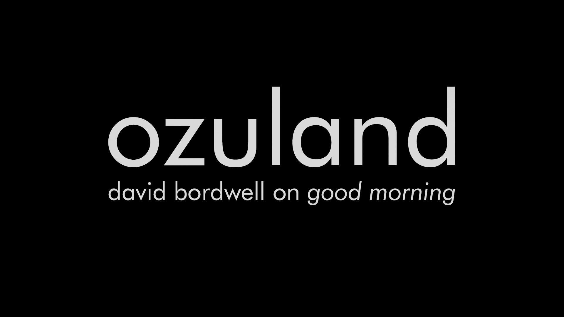 Ozuland: David Bordwell on Good Morning 2017 movie scene