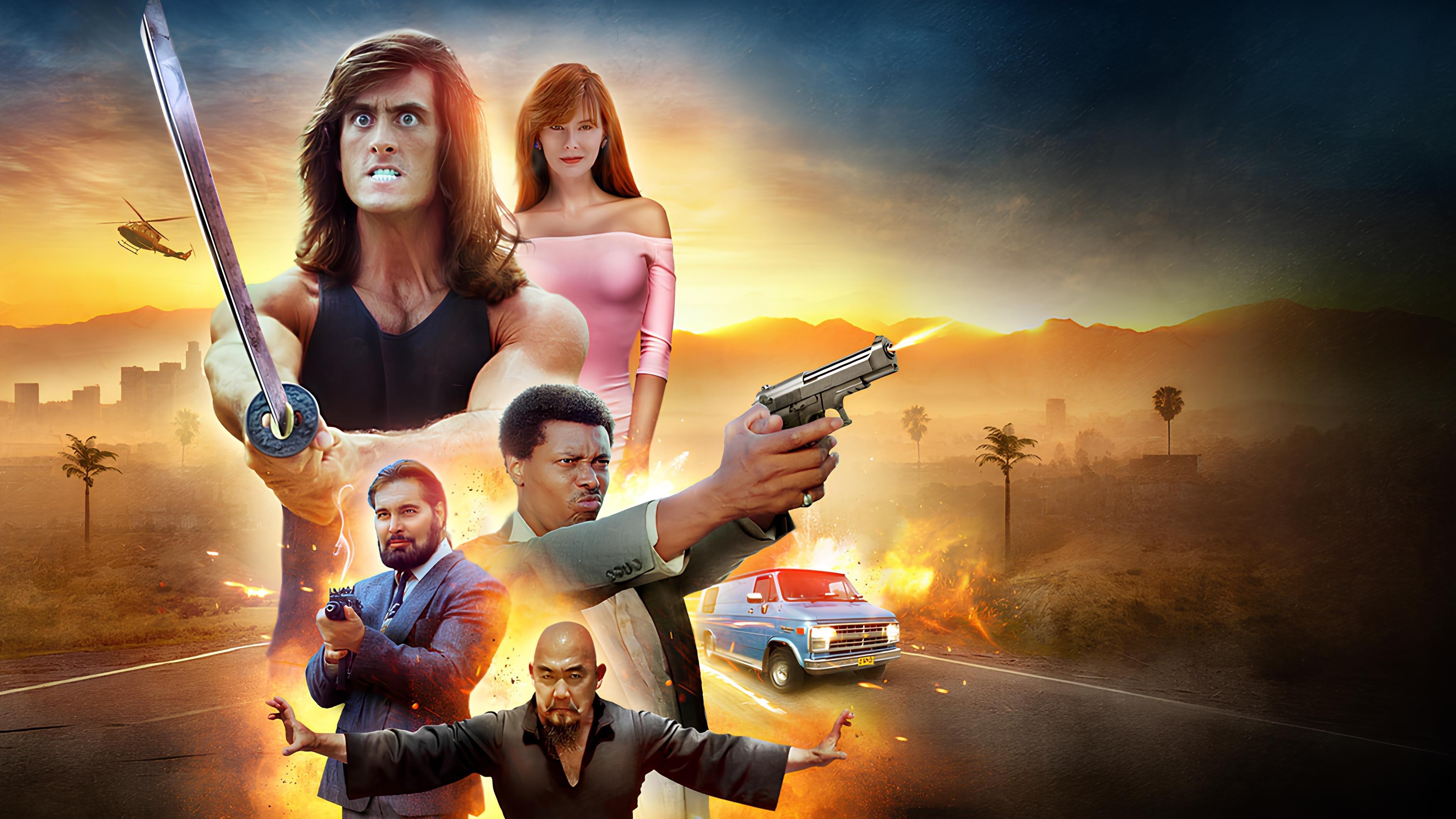 Samurai Cop 1991 movie scene