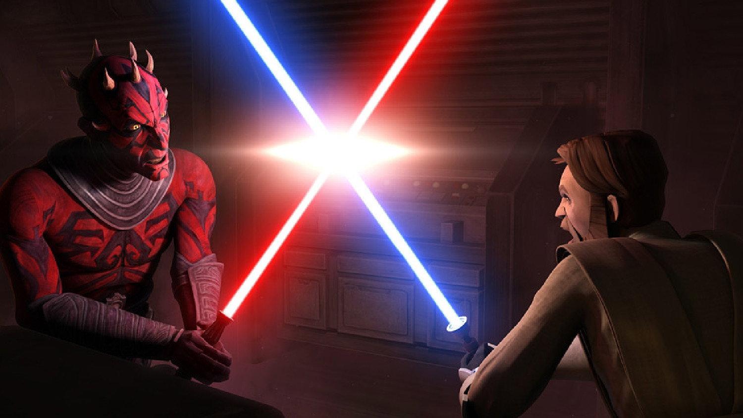 Star Wars: The Clone Wars - Darth Maul Returns 2012 movie scene