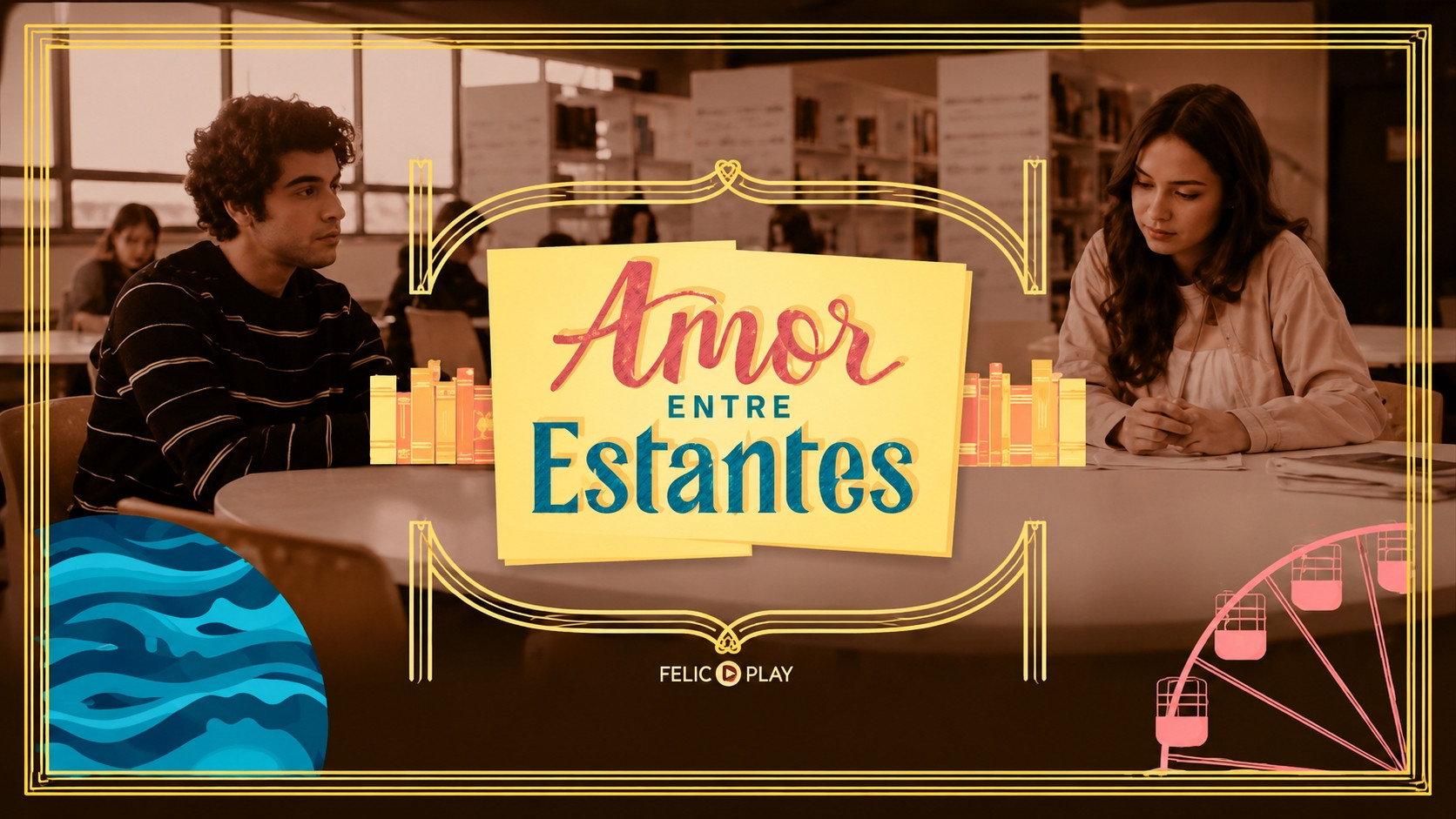 Amor entre Estantes 2026 movie scene