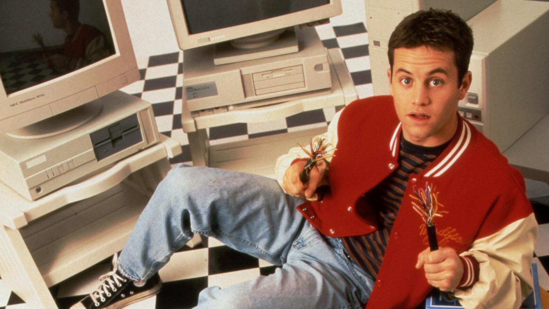 The Computer Wore Tennis Shoes 1995 movie scene