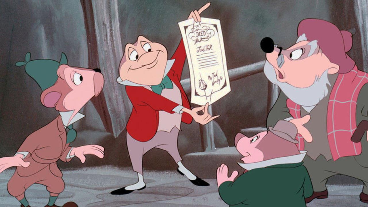 The Wind in the Willows 1949 movie scene