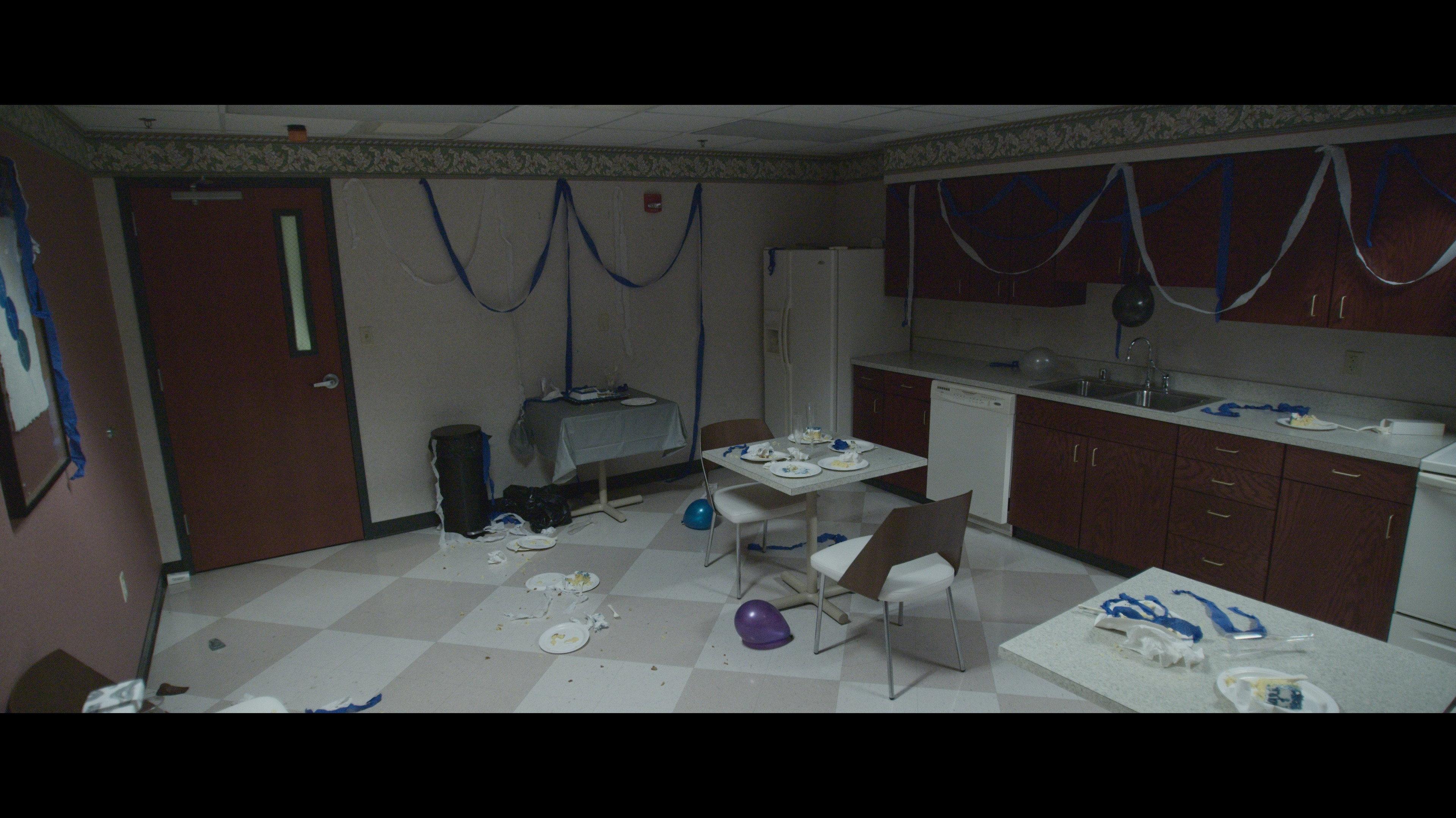 Breakroom movie scene