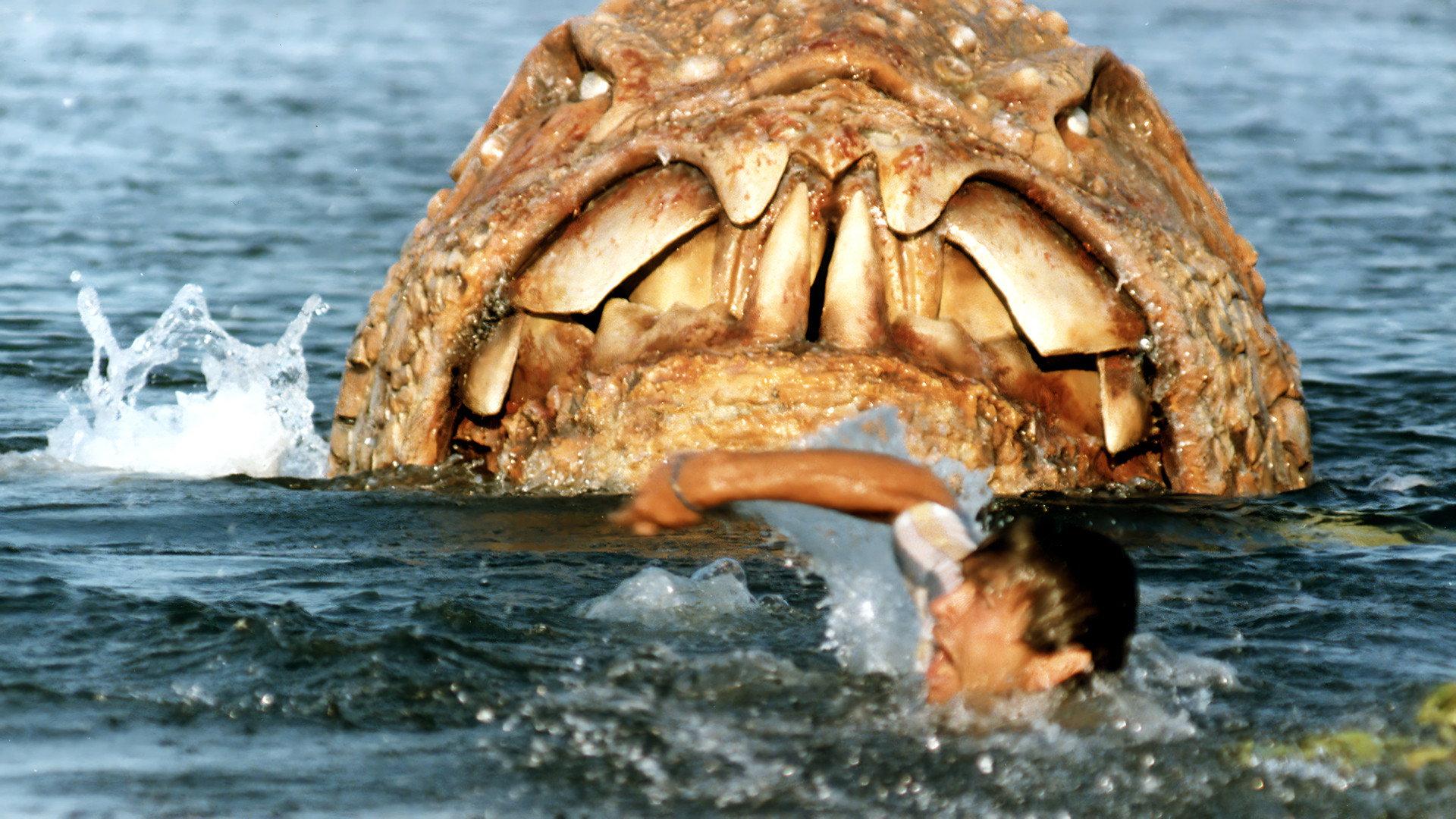 Monster Shark 1984 movie scene