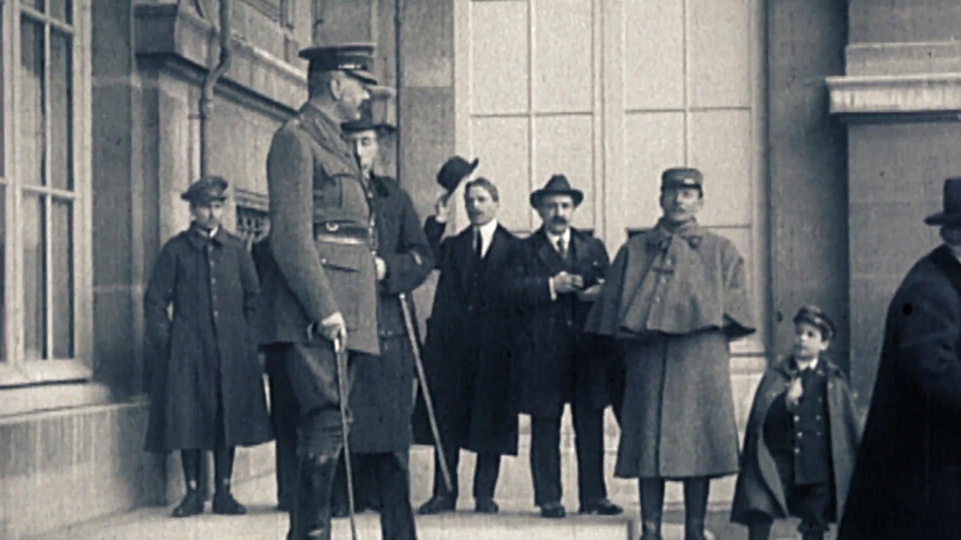 Churchill's First World War 2013 movie scene