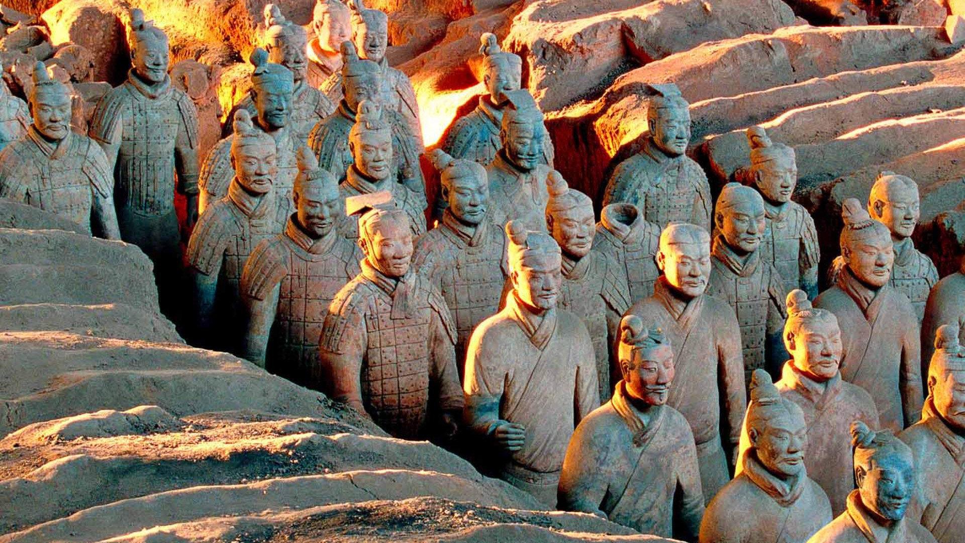 New Secrets of the Terracotta Warriors 2013 movie scene