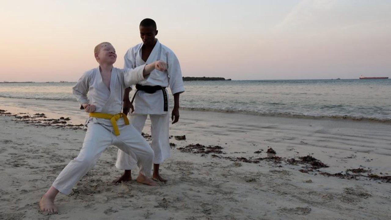 Black Samurai 2020 movie scene