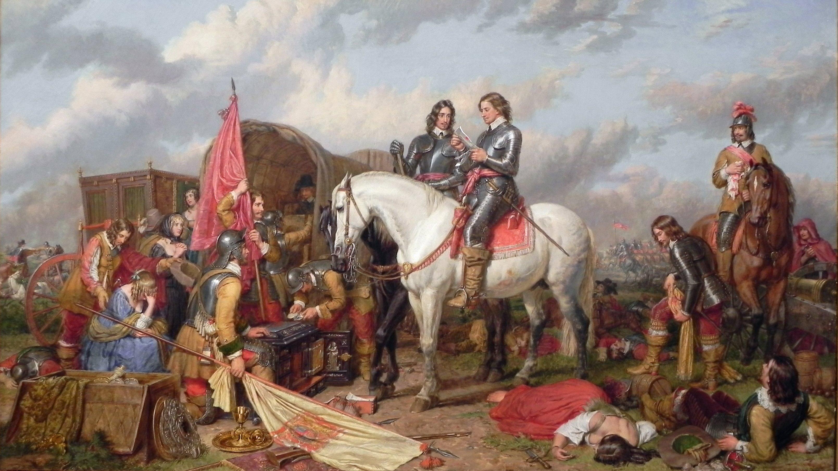 Oliver Cromwell: Traitor or Liberator? 1998 movie scene