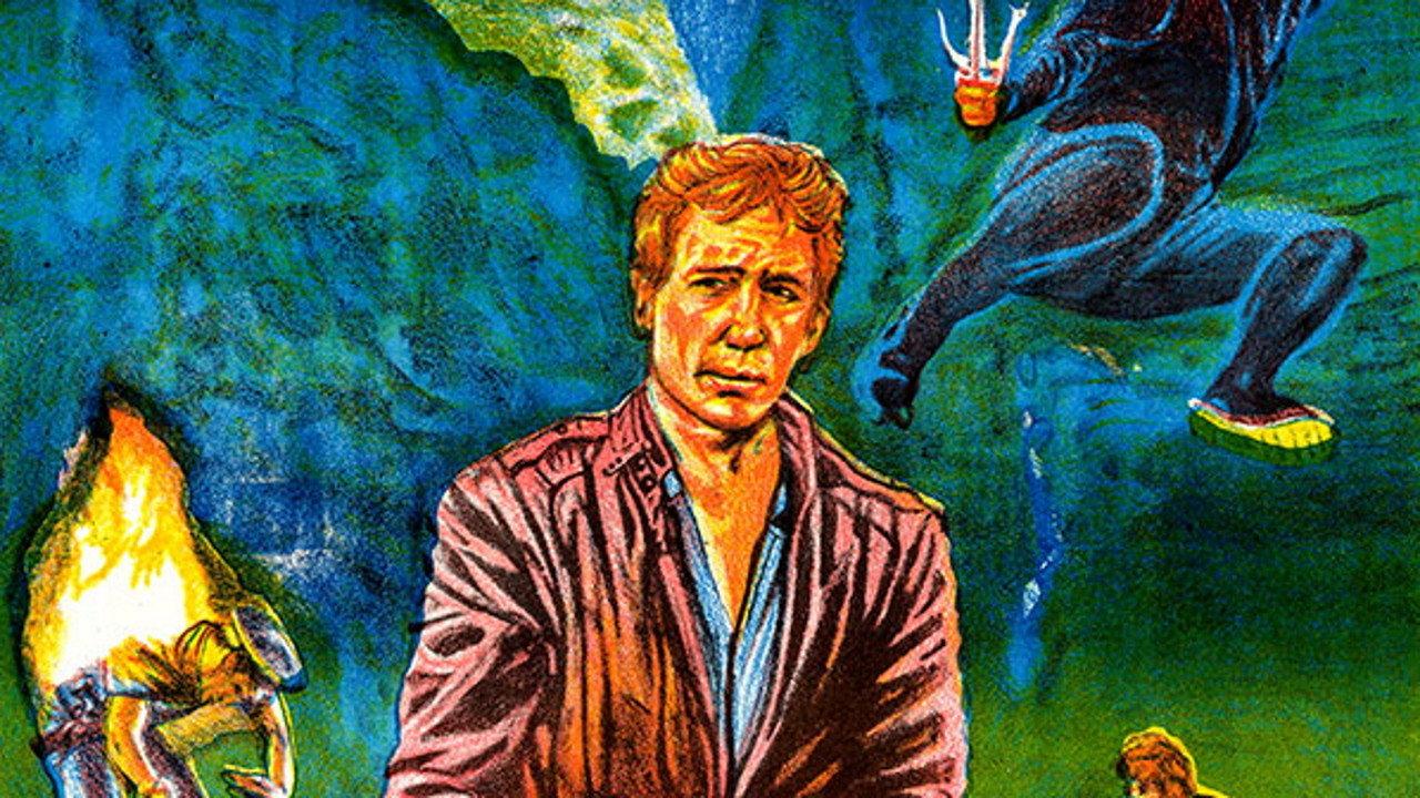 Ninja Warriors 1985 movie scene